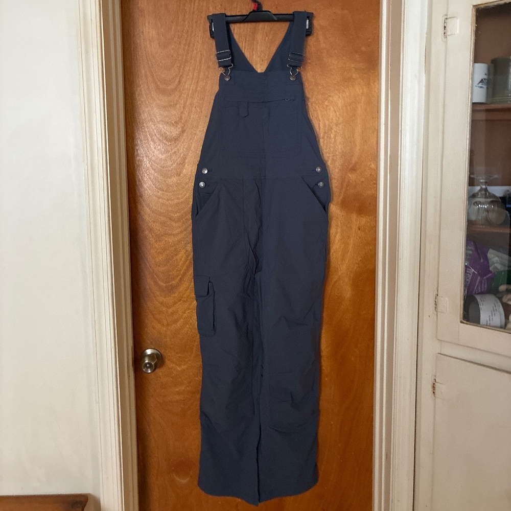 Duluth Trading Unisex  Small charcoal Grey Bib Overalls - Picture 3 of 5